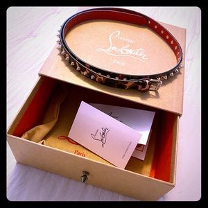 Christian Louboutins Loubispikes Belt